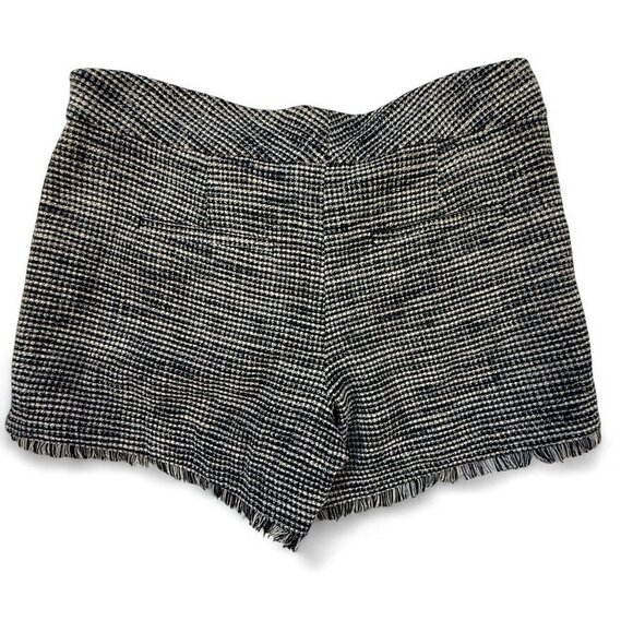 Ann Taylor Factory Tweed Fringe Hem Shorts – Size 6 - Picture 4 of 9